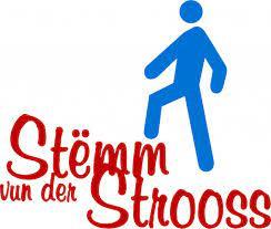 Logo Stëmm vun der Strooss Logo Stëmm vun der Strooss